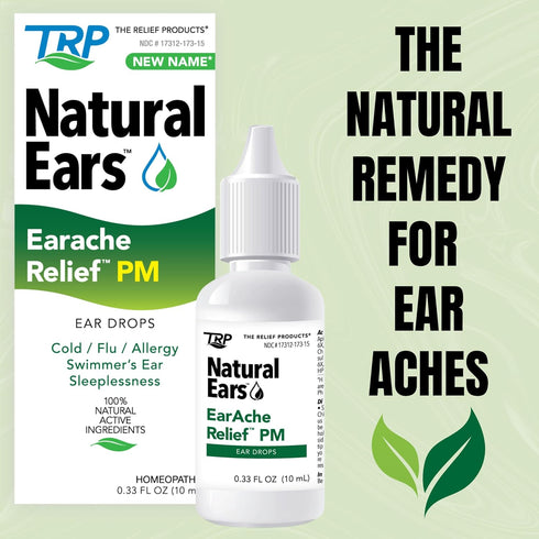 Homeopathic EarAche Relief PM Ear Drops - Nighttime Formula (0.33 Fl. Oz.)...