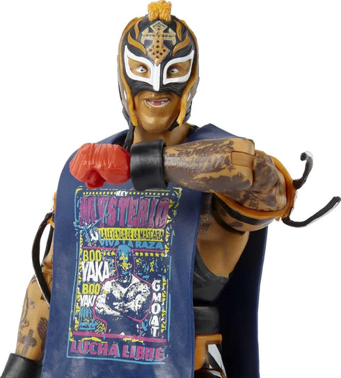 Mattel Rey Mysterio Elite Collection Action Figure...
