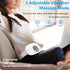 Electric Heating Pad for Period Cramps Portable Menstrual Heating Pads for Women and Gril with 3 Heat Levels and 3 Massage Modes Fast Charge Heati...