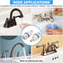 RP25513 Faucet Stem Assembly Compatible with Delta Two Handle Faucet Repair Kit with RP4993 Rubber Seat and Spring, Replacement Stems Cartridges f...
