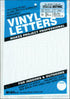 Graphic Products Duro 3-inch Gothic Vinyl Letters and Numbers Set, White...