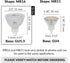 Simba Lighting LED MR16 3.5W 12V Light Bulb (6 Pack) 20W Halogen Spotlight Replacement for Landscape, Accent, Track Lights, Desk Lamps, BAB C, GU5...