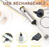 Stainless steel mini rechargeable foam maker and electric mixer Foam coffee, frappuccino latte, milk, hot chocolate, cappuccino and matcha powder ...
