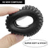 OGRC 1.0 Crawler Tires Super Soft and Sticky with Dual Stage Foam 1.0 RC Tires for SCX24 Gladiator Bronco C10 JLU Deadbolt B17 FCX24 - A/T Pro...