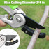 WORKPRO Garden Anvil Pruning Shears, 8" Garden Pruning Scissors Heavy Duty with Ergonomically Design Handle, Labor-Saving Garden Clippers Hand Too...