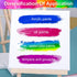 4 Packs Square Canvases for Painting with 4"x 4", 6"x 6", 8"x 8", 10"x 10", Painting Canvas for Oil & Acrylic Paint...