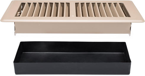 Rubber Vent Cover, 6 x 10 Inch, 3-Pack, DOES NOT include metal vent, Stops Airflow (additional sizes available)