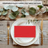 Andaz Press Table Tent Printable Place Cards, Red 20-Pack, Seat Placement Cards Blank Place Cards For Table Settings Name Cards for Bridal Wedding...