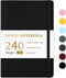 Forvencer 240 Pages Lined Journal Notebook, Medium 5.4'' X 8.3'', Superior Vegan Leather Journal with 100GSM Paper, College Ruled Notebooks for Wo...