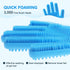 Pecute Double-Sided Dog Bathing Brush, Silicone Dog Washing Gloves Dog Shampoo Brush with High-Density Teeth, Heat-Resistant Cat Bathing Gloves, E...