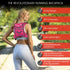 Pink Running Mini Backpack Vest for Men & Women - Reflective w/360°Hi-Viz, Holds Accessories, any iPhone, Android, iPad mini - Lightweight Adjusta...
