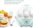 Elite Gourmet Easy Electric 7 Egg Capacity Soft, Medium, Hard-Boiled Cooker Poacher, Scrambled, Omelet Maker with Auto Shut-Off and Buzzer, BPA Fr...