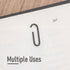 Paper Clips- Paper Clips for Office,School, and Personal Use-Small Paper Clips-Durable and Corrosion-Resistant File Folder Clips-(200 pcs, Black a...