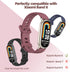MIJOBS Strap for Mi Band 8 Mi Band 6, Replacement Wristband for Xiaomi Mi Band 8 Mi Band 6 Mi Band 5 Silicone Sport Wrist Strap for Xiaomi Mi Band...