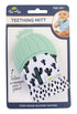 Itzy Ritzy Silicone Teething Mitt - Soothing Infant Teething Mitten with Adjustable Strap, Crinkle Sound & Textured Silicone to Soothe Sore & Swol...