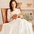 Exclusivo Mezcla Fleece Throw Blanket for Couch, Sofa, 300GSM Super Soft and Warm Blankets, Pure White Throw All Season Use, Cozy, Plush, Lightwei...