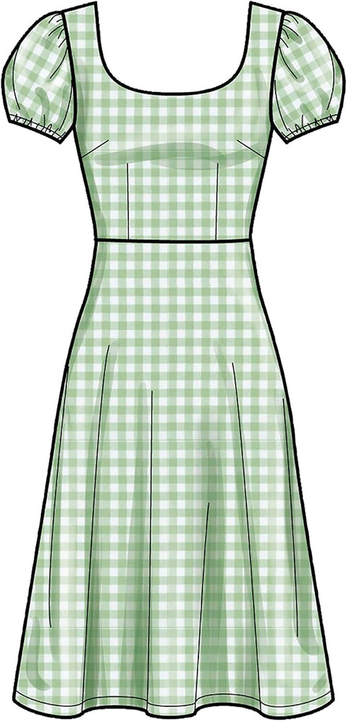 New Look Misses' Dress Sewing Pattern Kit, Code N6693, Sizes 4-6-8-10-12-14-16...