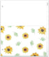 Outshine 12-Pack Recipe Binder Dividers for 3 Ring Binder, Sunflower | 8.5" x 11" Thick Cardstock Binder Dividers with Tabs | includes 28 Adhesive...