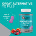 Qunol Magnesium Gummies for Adults, 200mg Magnesium Citrate High Absorption Supplement, Supports Nerve/Bone Health, Muscle Health, Vegetarian, 90 ...