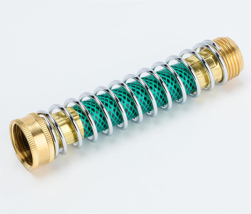Twinkle Star 3/4" Garden Hose Fitting Quick Connectors Female and Male, 2 Way Garden Hose Splitter, 1 Teflon Tape & 6 Rubber Washers (Hose Extensi...