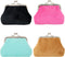 Honbay 4PCS Corduroy Fluffy Artificial Fur Candy Color Coin Purse Kiss Lock Change Purse Fashion Trinkets Pouch Small Women Wallet Clutch Purse...