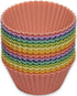 Silicone Baking Cups / 13 Reusable Nonstick Cupcake Liners/Premium Muffin Molds - Stand Alone Cupcake Holders - No BPA - Gift Set - 6 Designer Col...