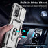 LeYi for Galaxy-A12-Phone-Case, Samsung A12 Case with Slide Camera Cover, Military-Grade Heavy Duty Shockproof Hard Case with Rotatable Ring Stand...