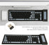 Silicone Keyboard, Foldable Silicone Keyboard Soft Waterproof Rollup Keyboard for PC Laptop Notebook, 103 Keys, Mute Typing, Lightweight (Black)...