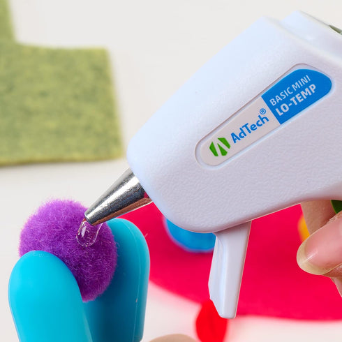 Adtech Mini Lo Low Temp Hot Glue Gun Combo Pack, White...