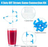 DIY Crazy Straws Make Your Own Straw, 30 PCS Build A Straws Kit DIY Pip Straws Connectors Reusable Silly Straws Crazy Funy Straws Great for Birthd...