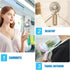 QearFun Portable Handheld Fan, Hand Fan with USB Rechargeable Battery, Mini Electric Pocket Fan with Foldable Design for Desktop, Home,Office, Sma...