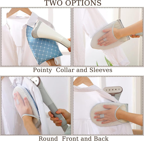 2 Pieces Gloves for Steamer Garment Steamer Ironing Gloves Waterproof Anti Steam Mitt with Finger Loop Heat Resistant Ironing Board for Clothes St...