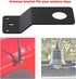 2 Pcs Black Antenna Mount 3/4" Hole Thick Steel Mobile Antennas Brackets for UHF VHF Ham NMO Antenna Mounts Between Hood and Fender (Black)...