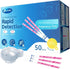 Pregnancy Tests with Cup, 50 Bulk Pregnancy Test Strips for Home Detection, Over 99% Accuracy, Individually Wrapped Fertility Tests, Extra-Wide 5m...