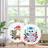 ASTNIC Embroidery Kit for Beginners, 3 Sets Owl Hand Embroidery Kit with Hoop Needle Video Step by Step Instructions DIY Knitting Kit Arts and Cra...
