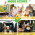 Hanging Rattles Toys, Car Seat toys for babies 0-6 months, Newborn Crib Toys Sensory Corn Soft stuff Baby Stroller Toys with Crinkle, Squeaky & Te...