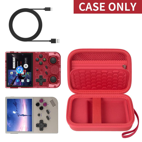PAIYULE Travel Case Compatible with RG353V/ RG353VS Retro Handheld Game Console, Handheld Emulator Storage Holder Organizer, Android Game Console ...