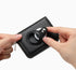 AirTag Credit Card Holder Wallet for Men Women Air Tag RFID Blocking Leather Cash Cards Organizer Zipper Wallet Case Black...