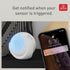 Globe Electric Wi-Fi Smart Motion Detector, No Hub Required, Battery Operated, White,50026...