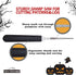 Diravo Kit-Includes 4 10 Stencils, Heavy Duty Stainless Steel Tool Set, Used As a Carving Knife for Pumpkin Halloween Decoration, one size, Black-...