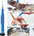Small Phillips Screwdriver Set,Small Slotted Screwdrivers,Magnetic Repair Tool Kit, 15 Piece Precision Screwdriver Set for Computer,Laptops,Eyegla...