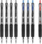 Signo 207 Retractable Gel Pens by Uni, Medium 0.7mm, Includes 4 Black, 3 Blue, 1 Red...