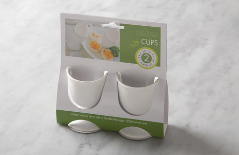 Fox Run 6227COM Porcelain Egg Cup, 2.5 x 2 x 1.75 inches, White...