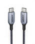 Anker 765 USB C to USB C Cable (140W 3ft Nylon), USB 2.0 Fast Charging Type C Cable for iPhone 15/15Pro/15Plus/ 15ProMax, MacBook Pro 2021, iPad P...
