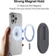 AUROX Magnetic Phone Grip Holder for MagSafe, Phone Grip Strap Holder as Kickstand, Magnetic Finger Phone Grip Stand Holder, Compatible with iPhon...