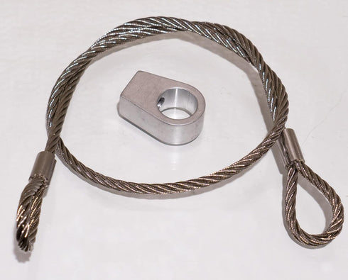 Polaris Dump Bed Strut Rod End Replacement Parts (Check Fitment Below) (6mm (Qty 1) with Cable)...