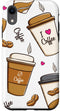 iPhone XR Cute Coffee Cups i love coffee for coffein junkies Case...
