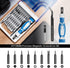 Precision Screwdriver Set, JAKEMY 33 in 1 Professional Electronics Repair Tool Kit with 30 Bits Magnetic Driver Kit Small Laptop Screwdriver Kit f...