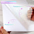 Holographic Sticker Paper, 24 Sheets Transparent Holographic Laminate Vinyl Sheets Self Adhesive, Clear Overlay Lamination Sticker Film for Sticke...