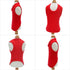Lovelonglong 2019 Summer Pet Clothing, Dog Clothes Blank T-Shirts Ribbed Tanks Top Thread Vests for Large Medium Small Dogs 100% Cotton Red L-L...